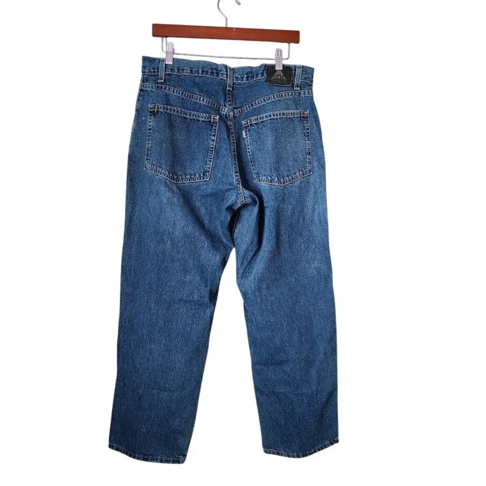 LEVIS‎ VINTAGE Silver Tab Baggys 90's denim Made in USA size 34x30